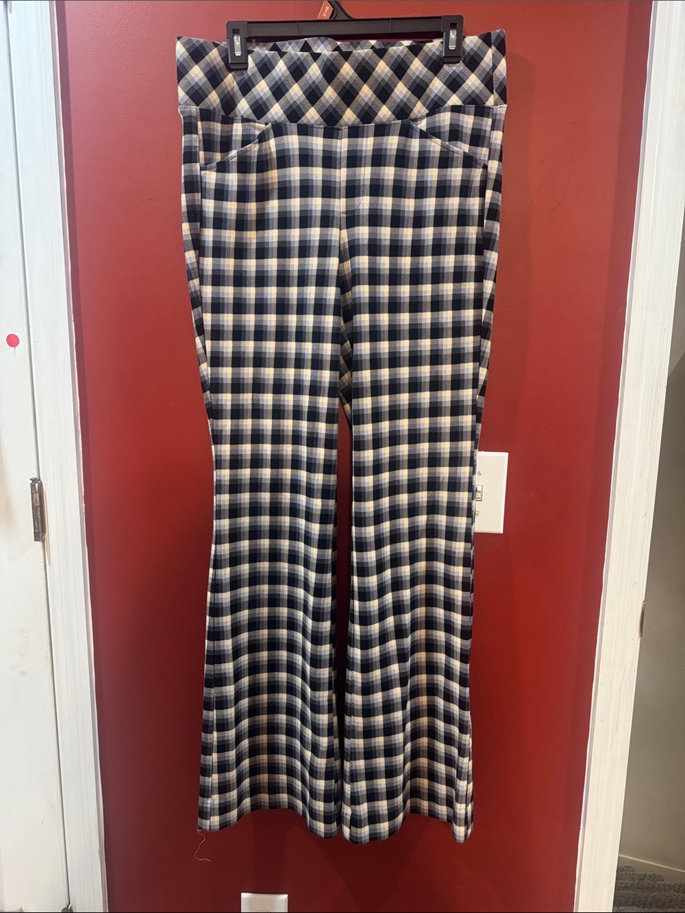 Torrid Plaid  Flare-Leg Pants
